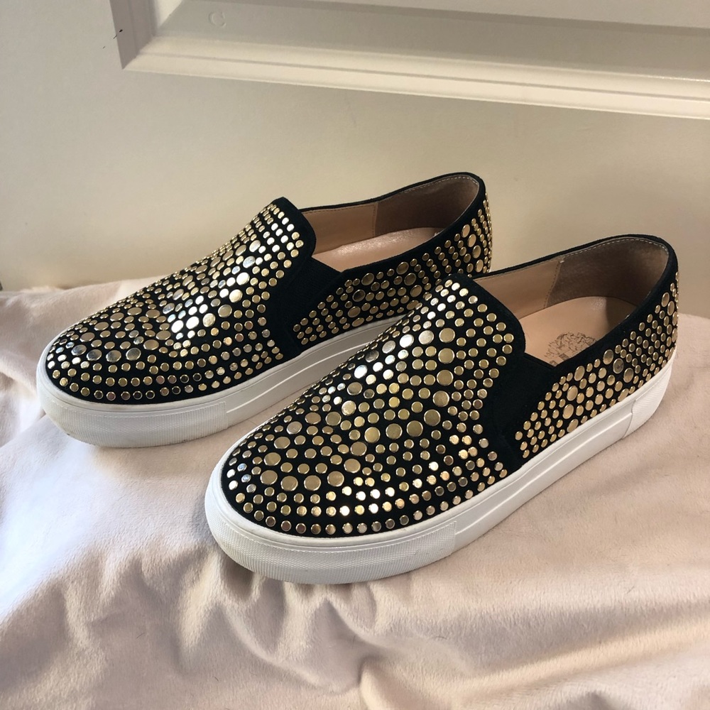 Vince Camuto Studded slip on sneaker